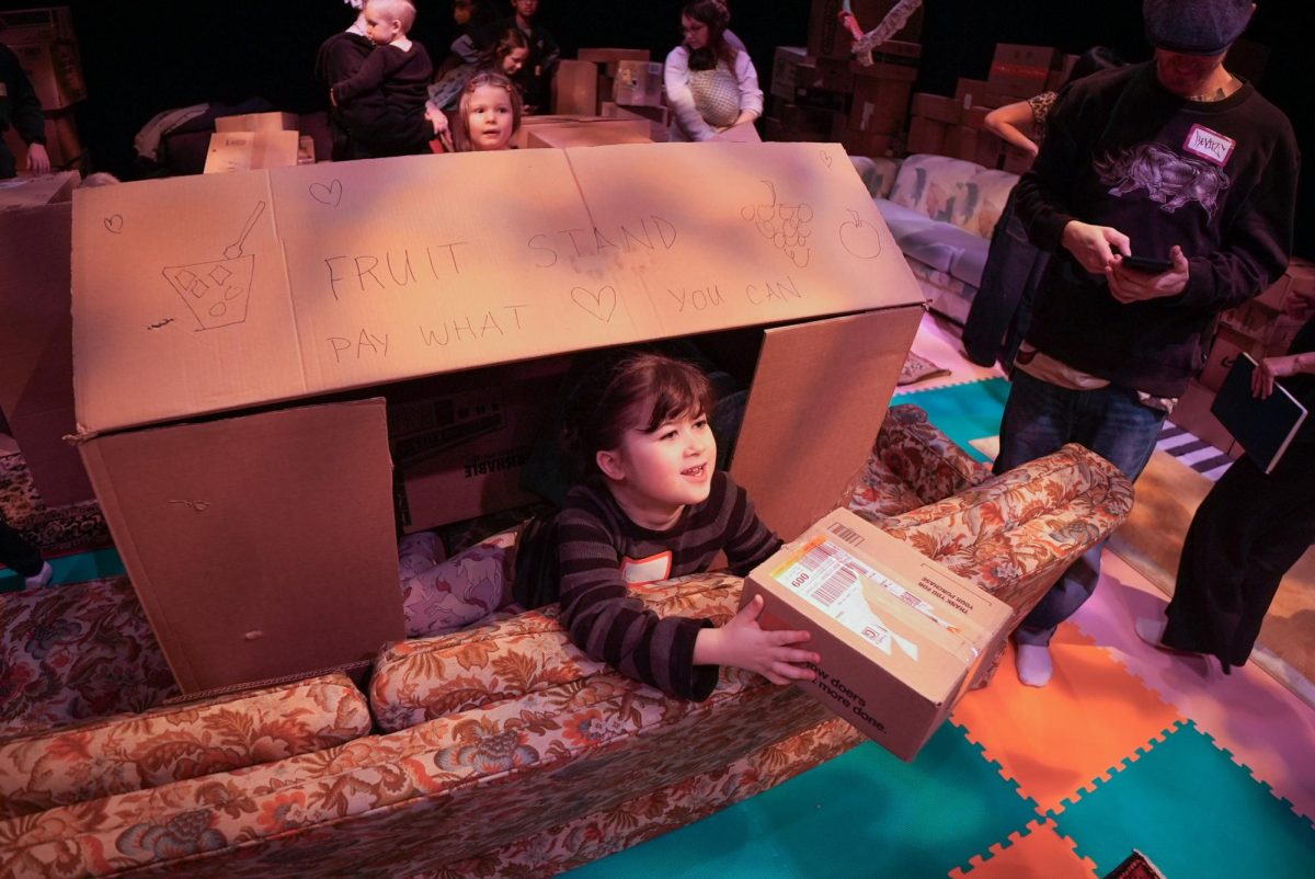 "Forts! Build Your Own Adventure" at the Children’s Theatre Company is fun for kids of all ages. (Glenn Stubbe Photography)